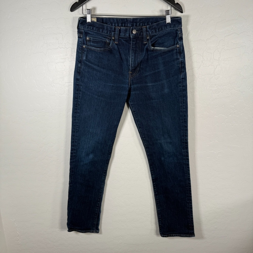 J. Crew Jeans Mens 31x32 (Fits 31x31) 770 Kurabo Japanese Denim Slim‎ Straight
